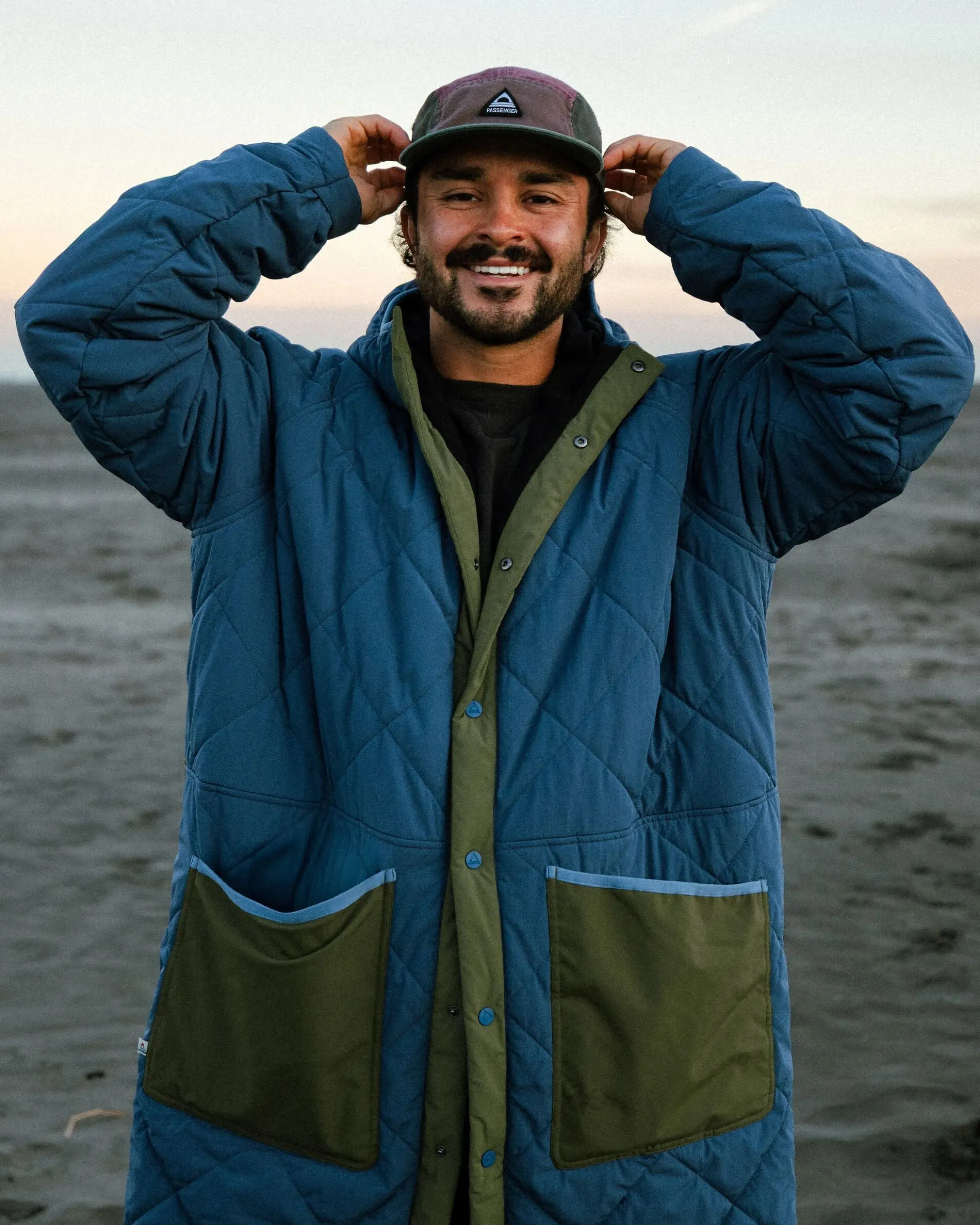 Campscape Fleece gefütterter Parka