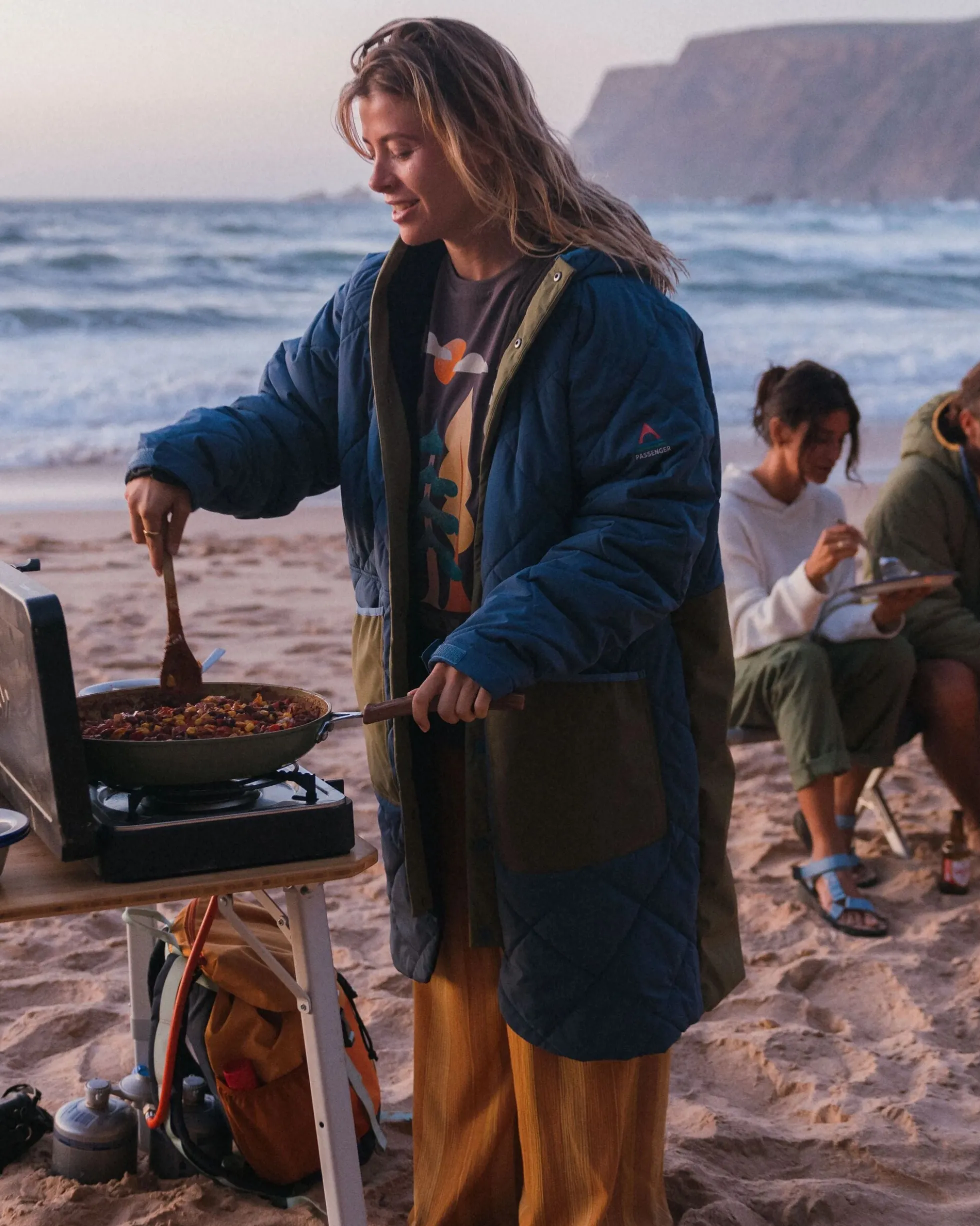 Campscape Fleece gefütterter Parka