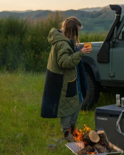 Campscape Fleece gefütterter Parka
