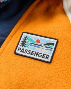 Damen Alexander Kapuzen-Polartec Fleece – Sunrise Orange