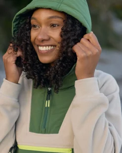 Damen Alexander Kapuzen-Polartec Fleece
