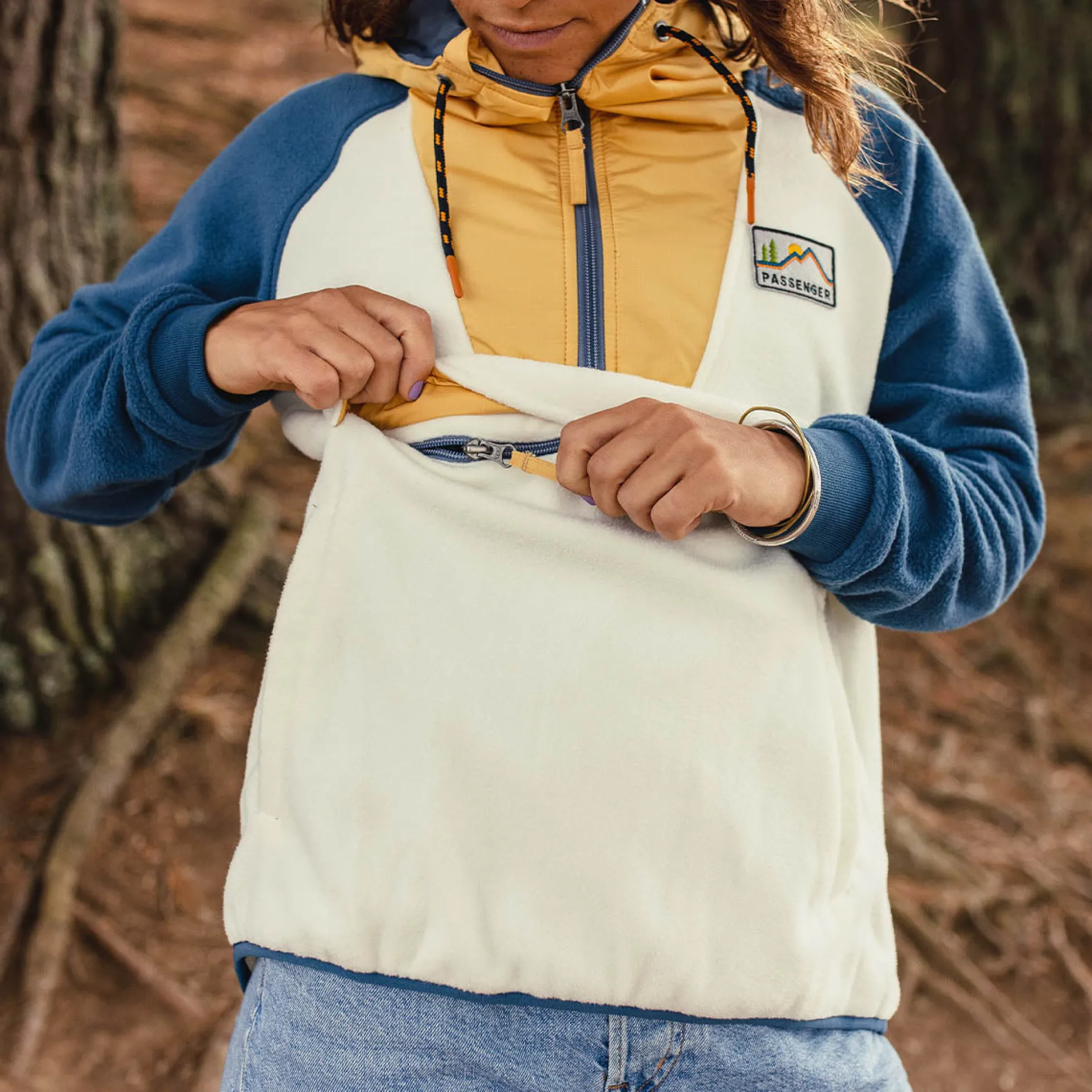 Damen Alexander Polar Hooded Fleece