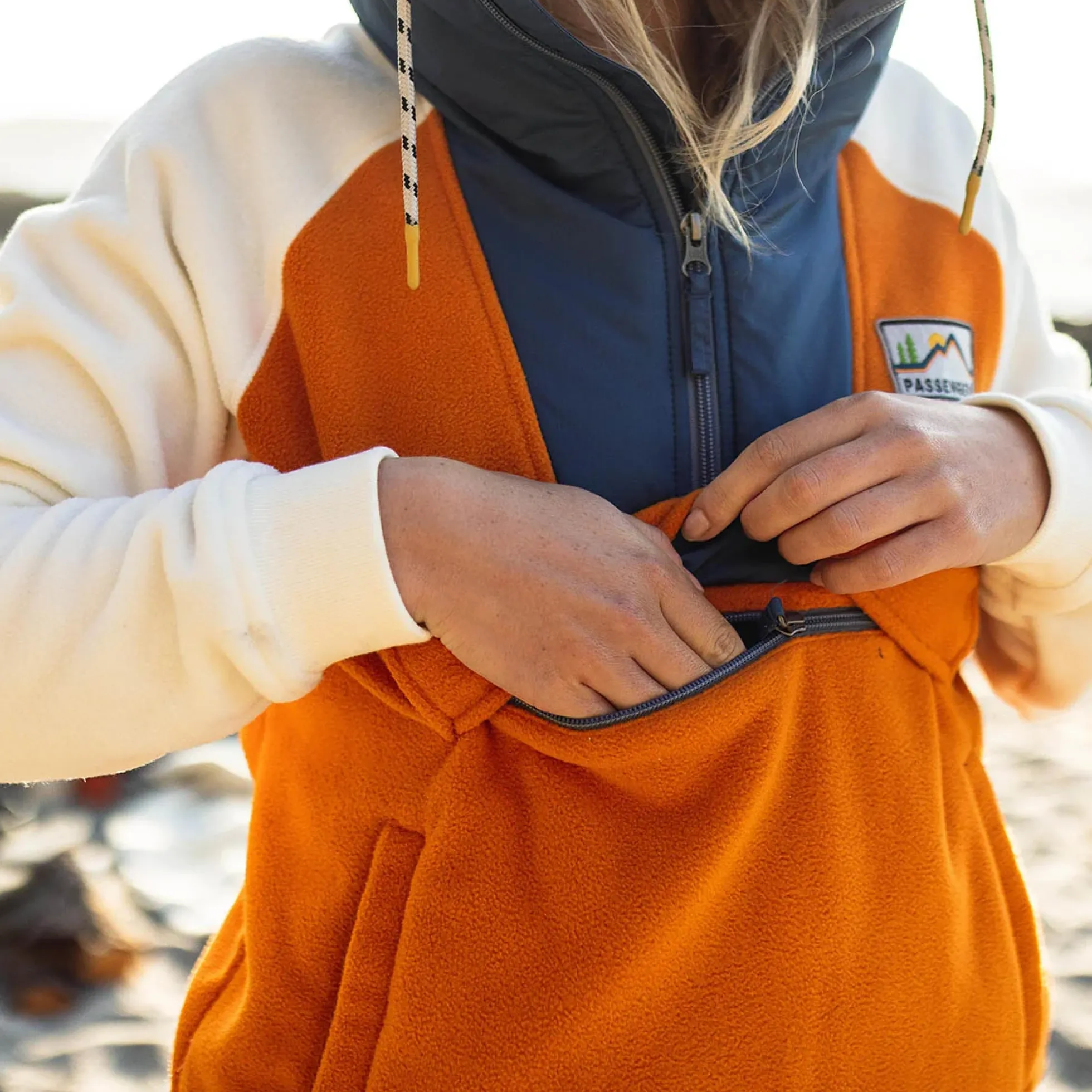 Damen Alexander Polar Hooded Fleece