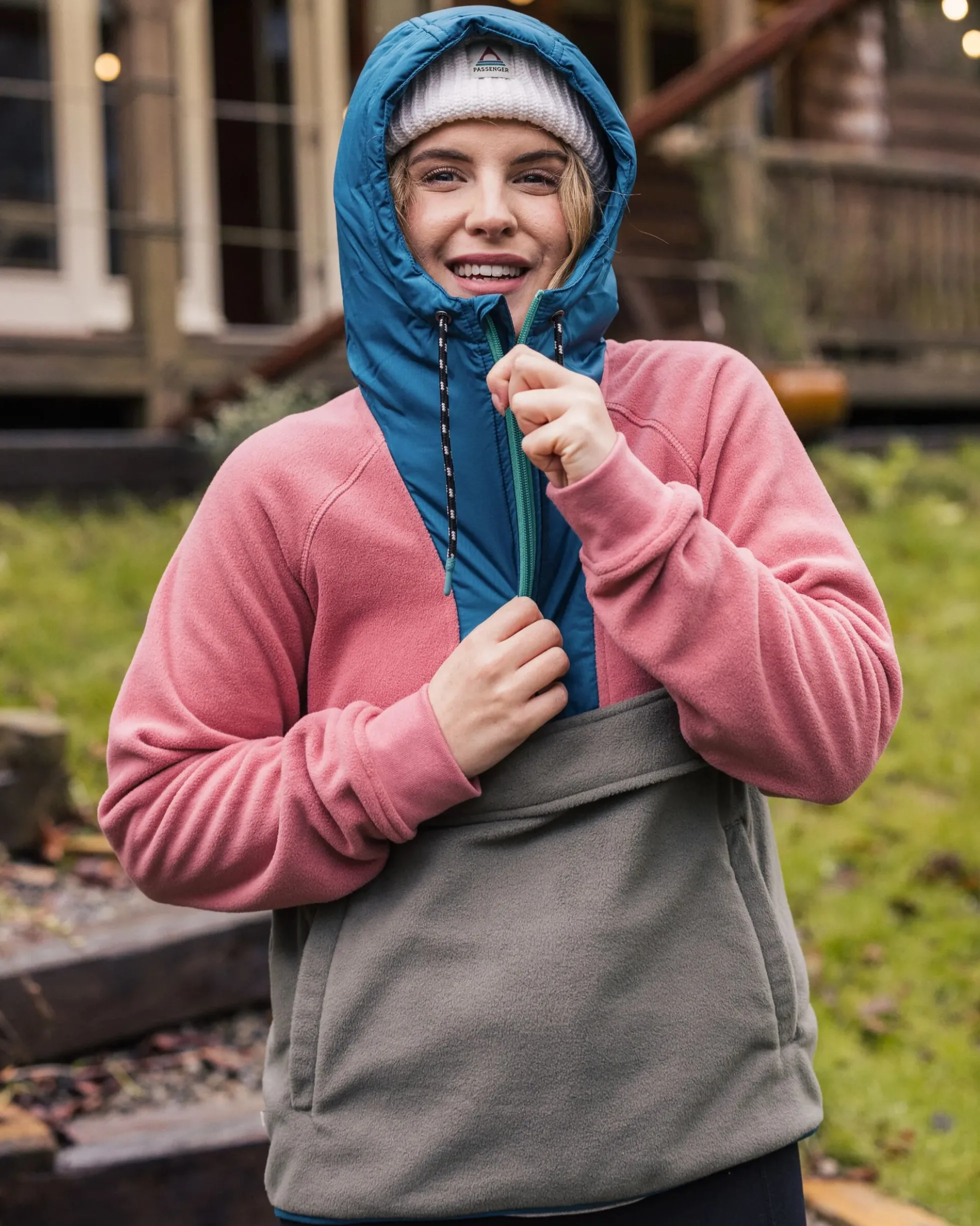 Damen Alexander Polar-Kapuzenfleece