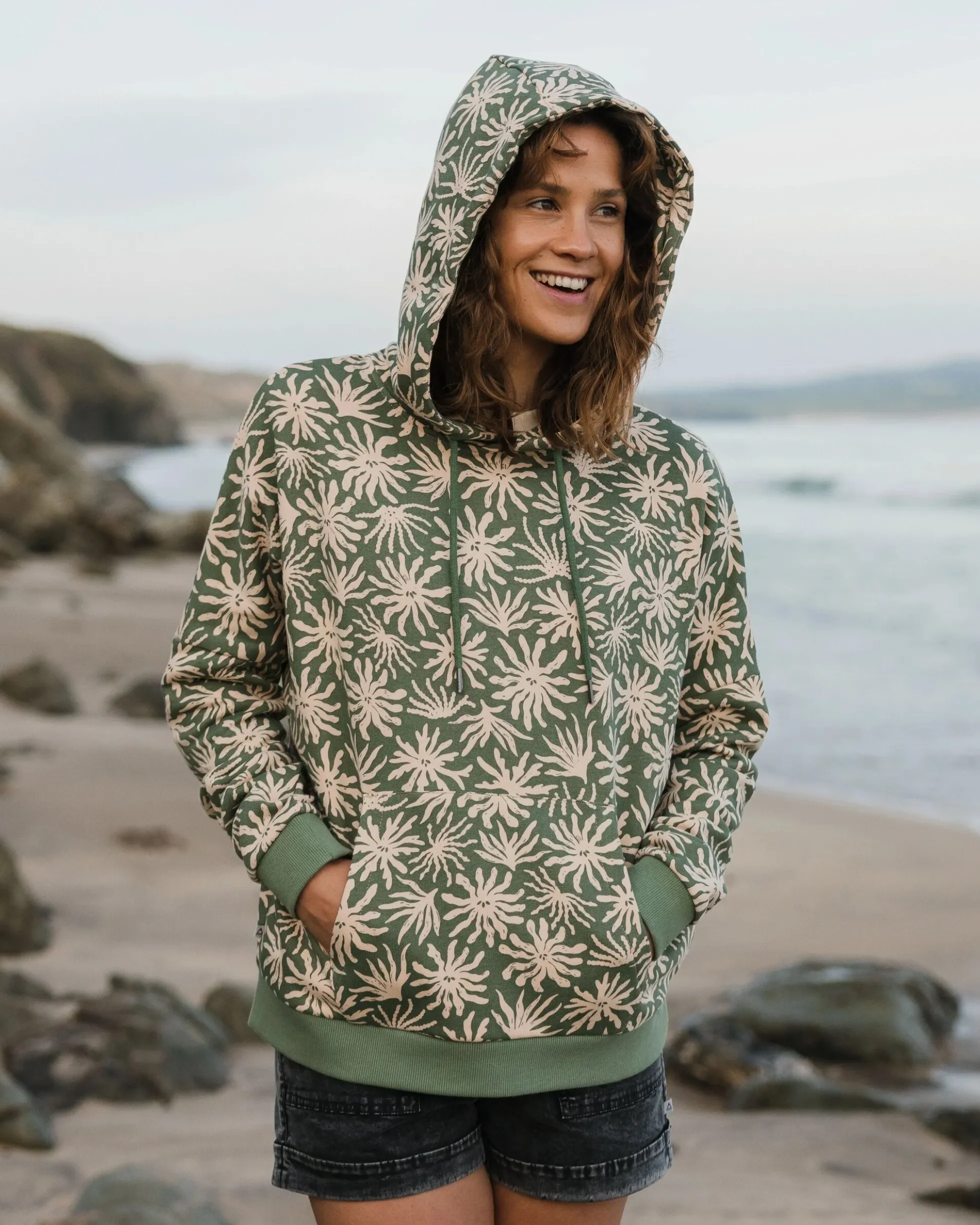 Damen Arame Bio-Baumwoll Hoodie