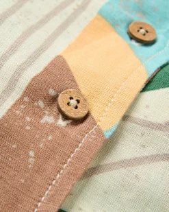 Damen Arden Linen Kurzarmhemd