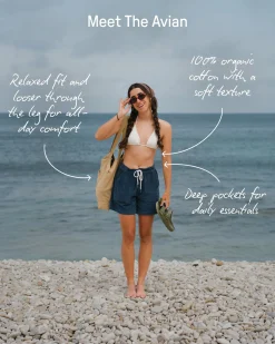 Damen Avian natürliches Cord Short