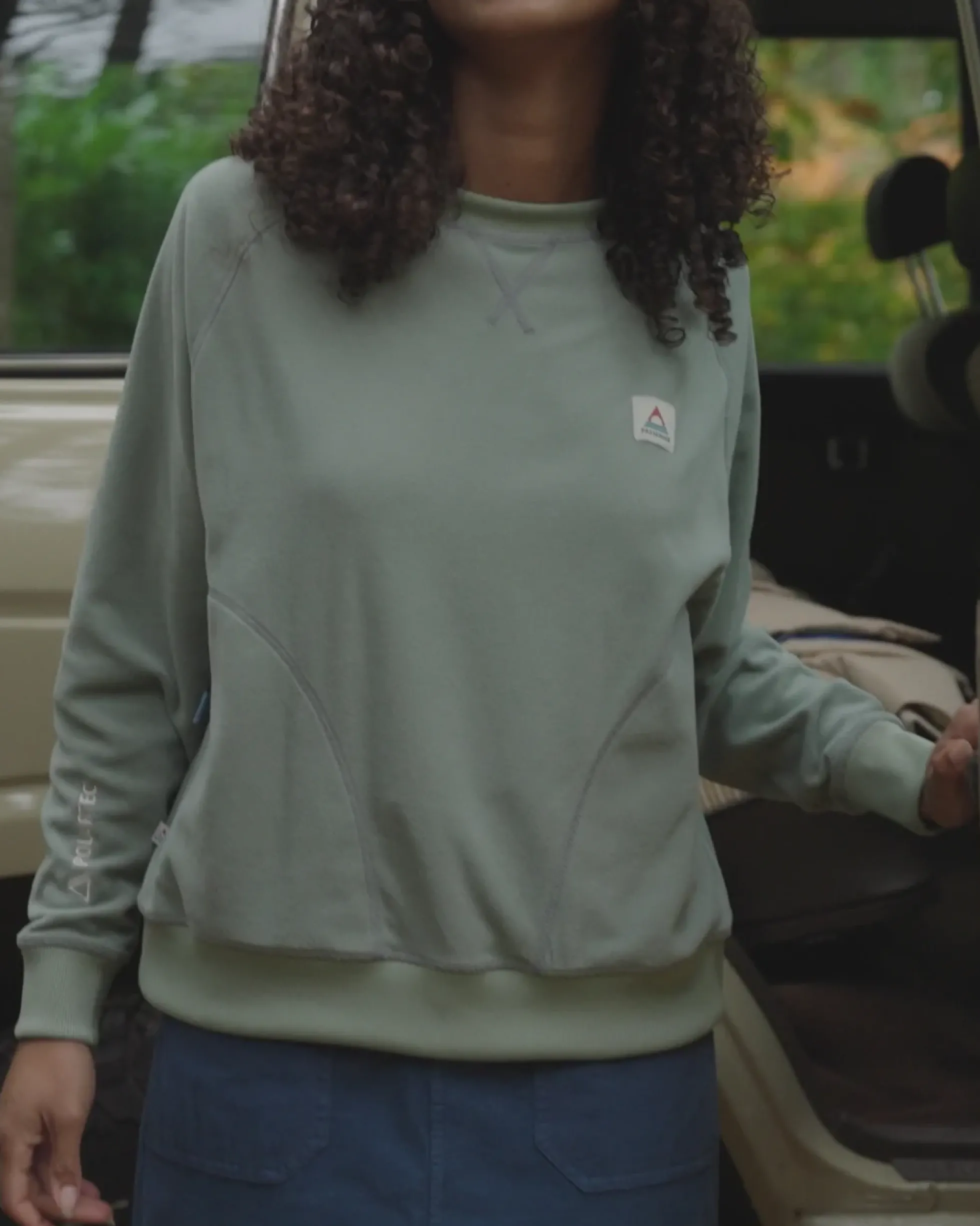 Damen Ayla Crew Fleece