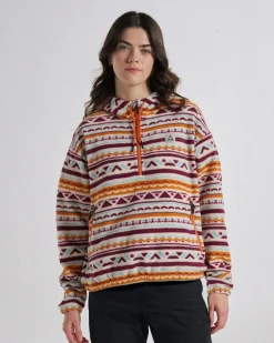 Damen Ayla Micro Polartec Kapuzenfleece