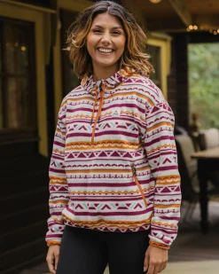 Damen Ayla Micro Polartec Kapuzenfleece