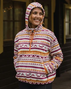Damen Ayla Micro Polartec Kapuzenfleece