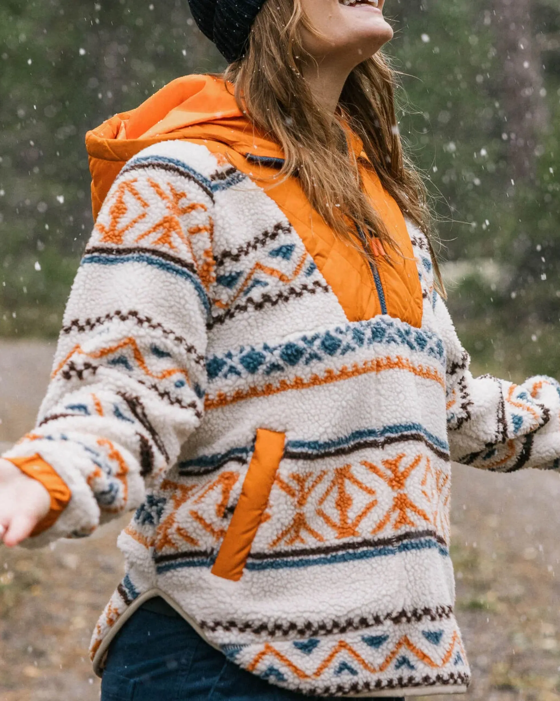 Damen Beaumont Sherpa Hooded Fleece