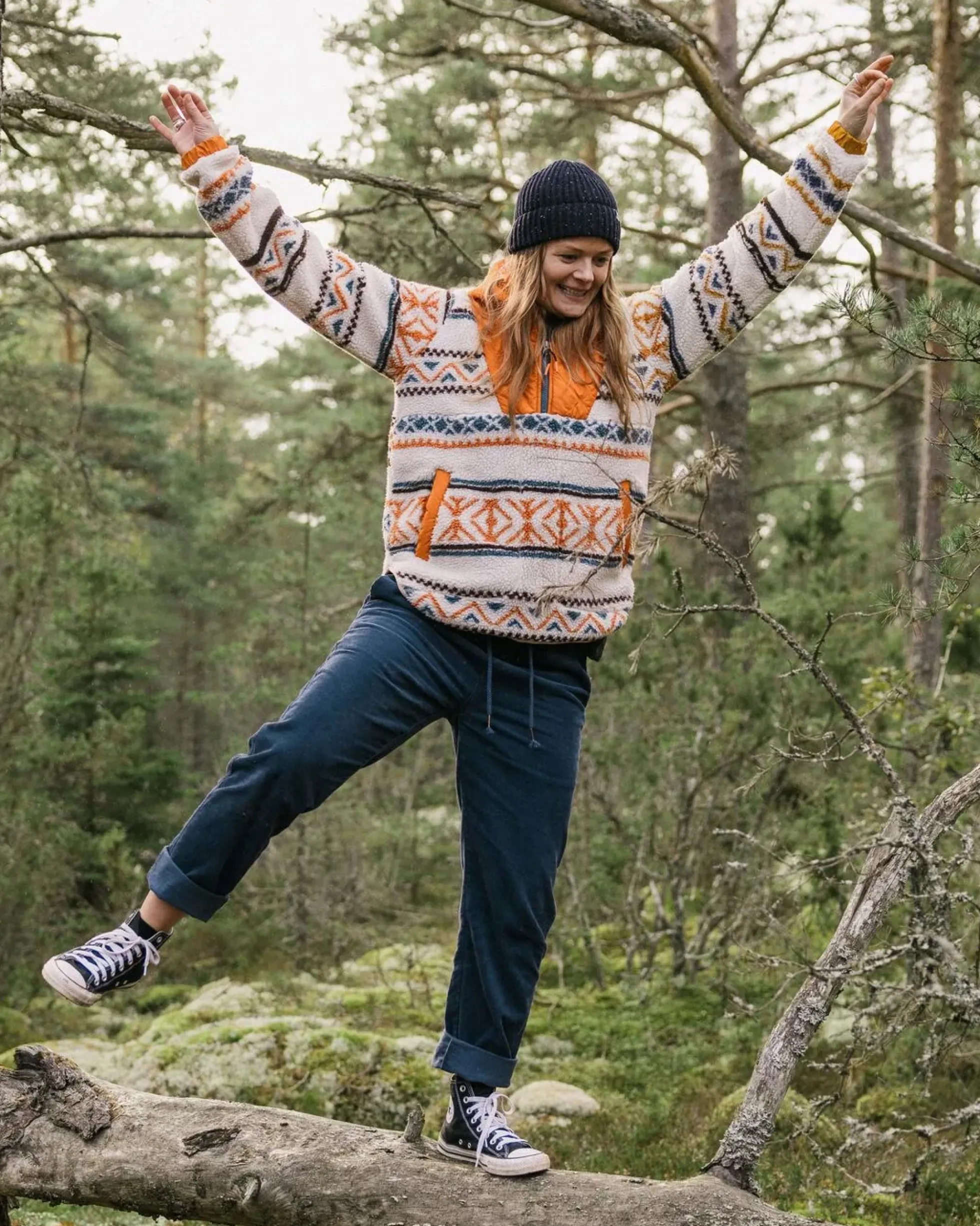 Damen Beaumont Sherpa Hooded Fleece