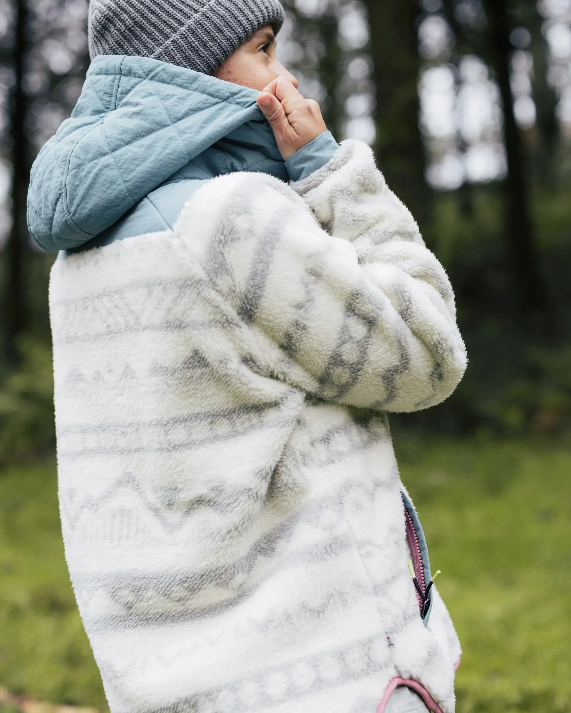 Damen Beaumont Sherpa Kapuzen-Fleece