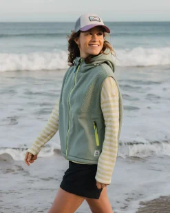 Damen Beebalm Sherpa-Fleece-Top