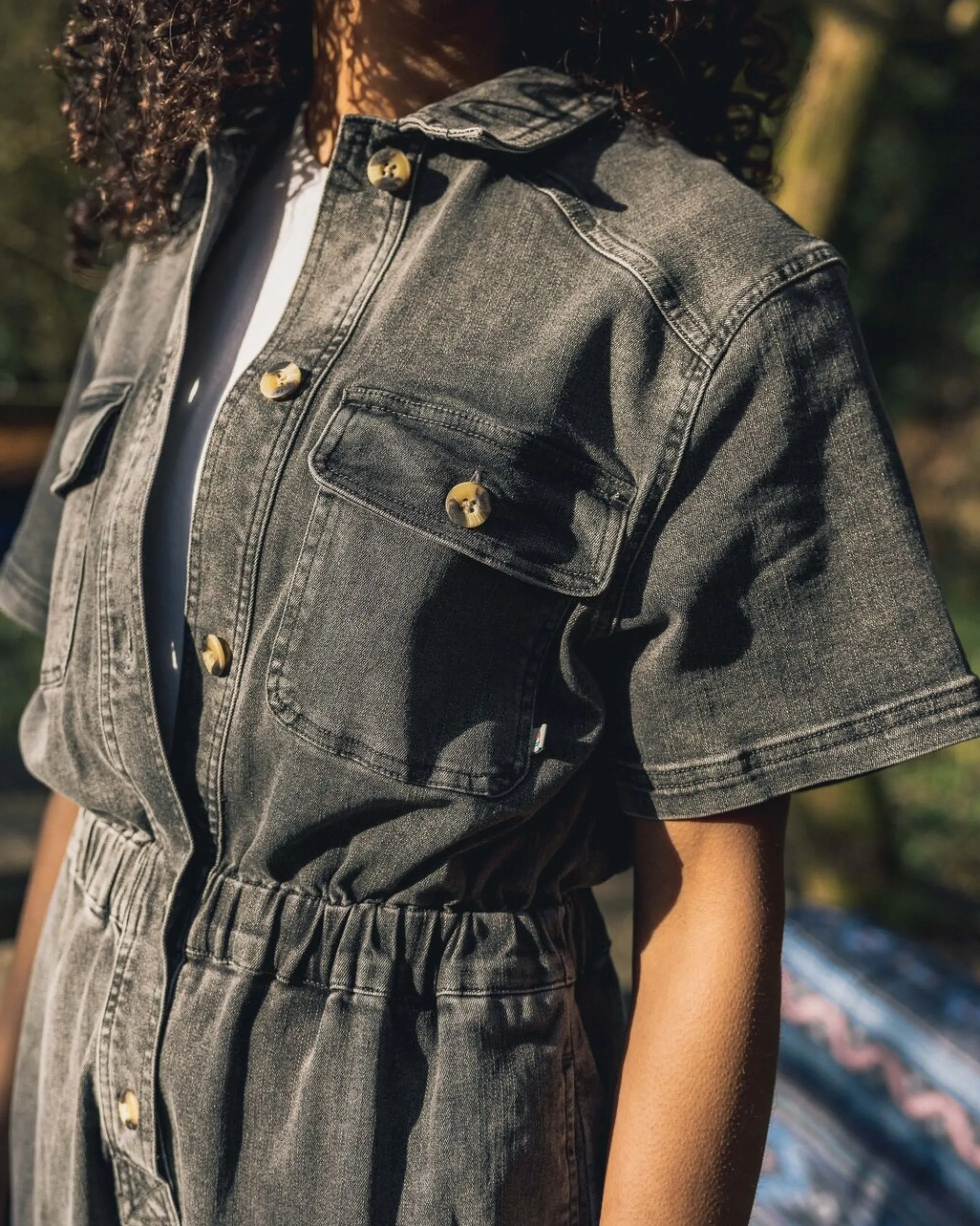 Damen Bluebell Bio-Baumwoll Jumpsuit