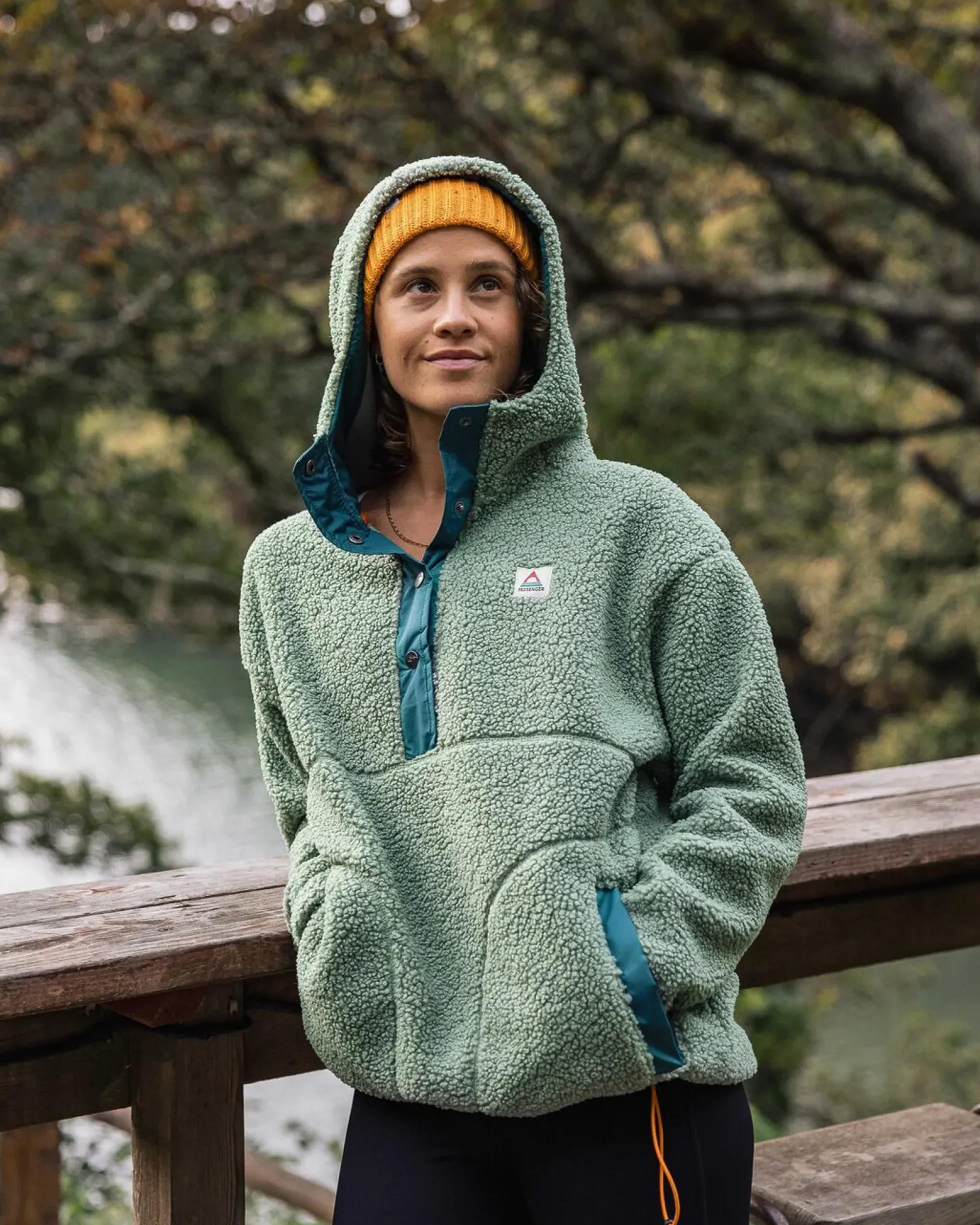 Damen Calla Kapuzen Polar-Lined Fleece