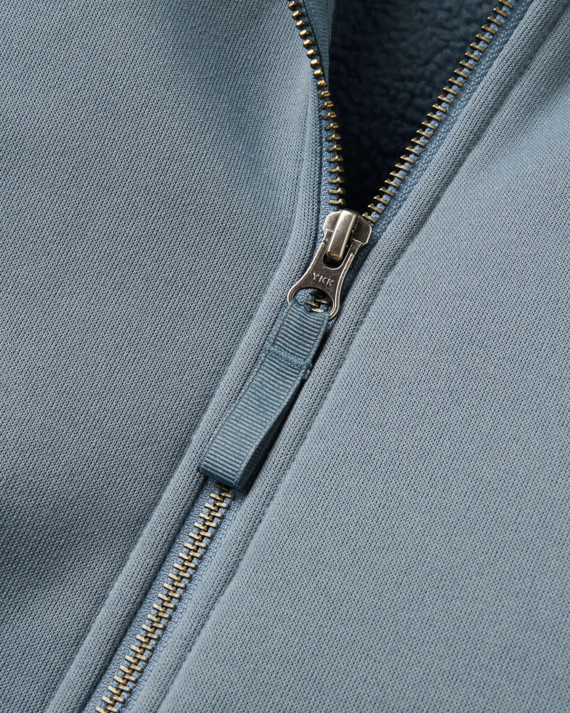 Damen Campout Full-Zip Fleece Hoodie – Stormy Blue