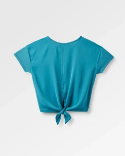 Damen Chakra Tie Back Active T-Shirt