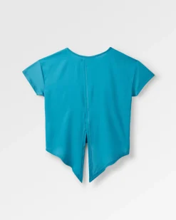 Damen Chakra Tie Back Active T-Shirt