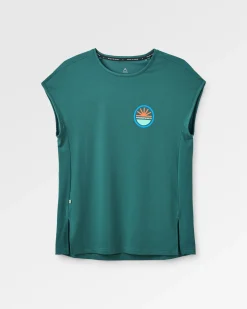 Damen Chase Das Licht Drirelease® Aktiv T-Shirt
