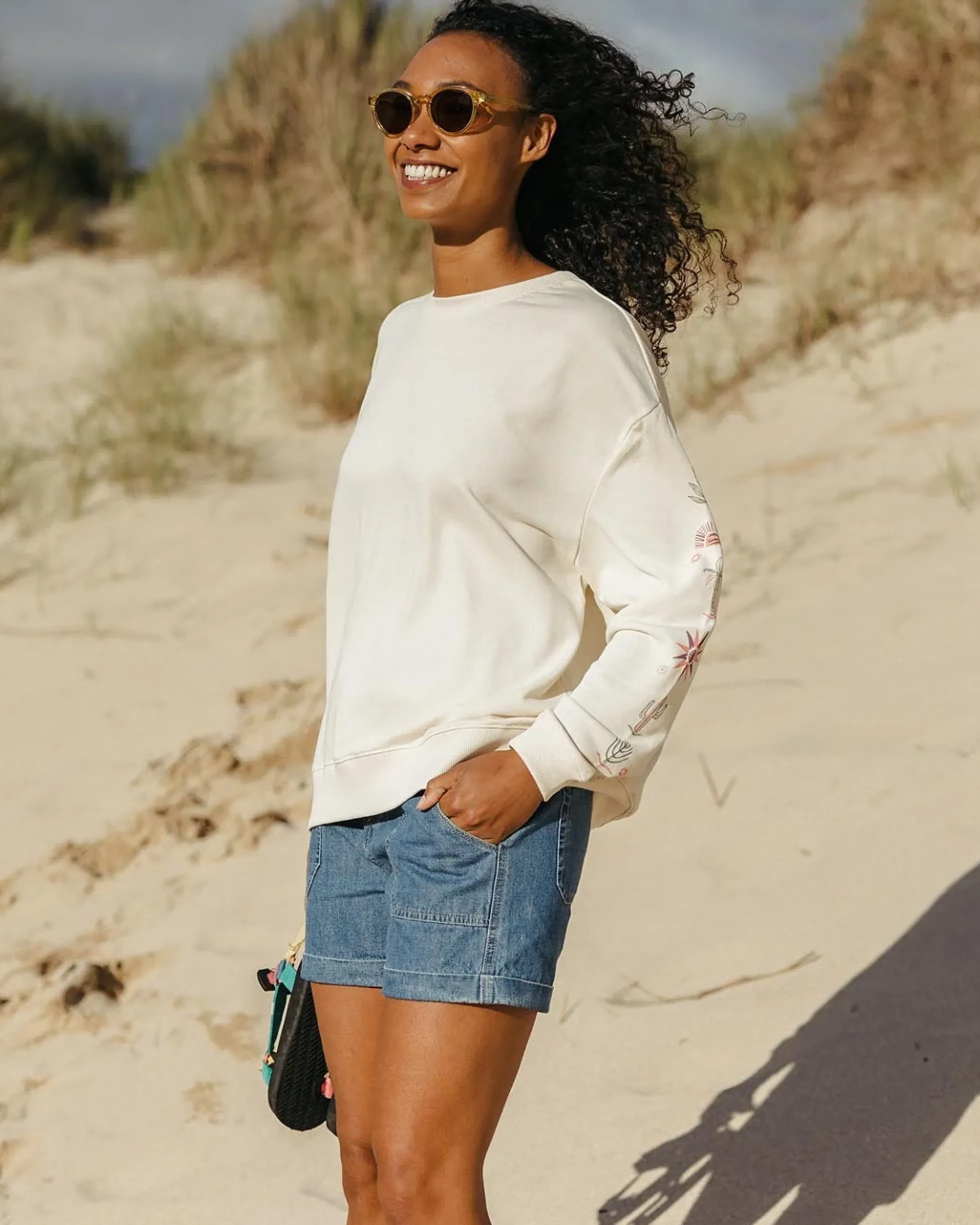 Damen Chica Oversized Sweatshirt