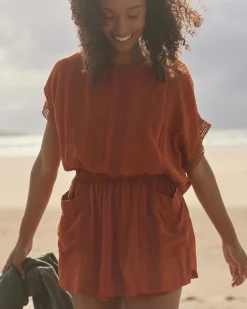 Damen Clarity Kurzes Skort-Kleid