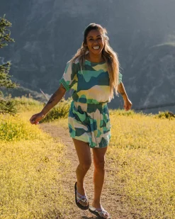 Damen Clarity Kurzes Skort-Kleid