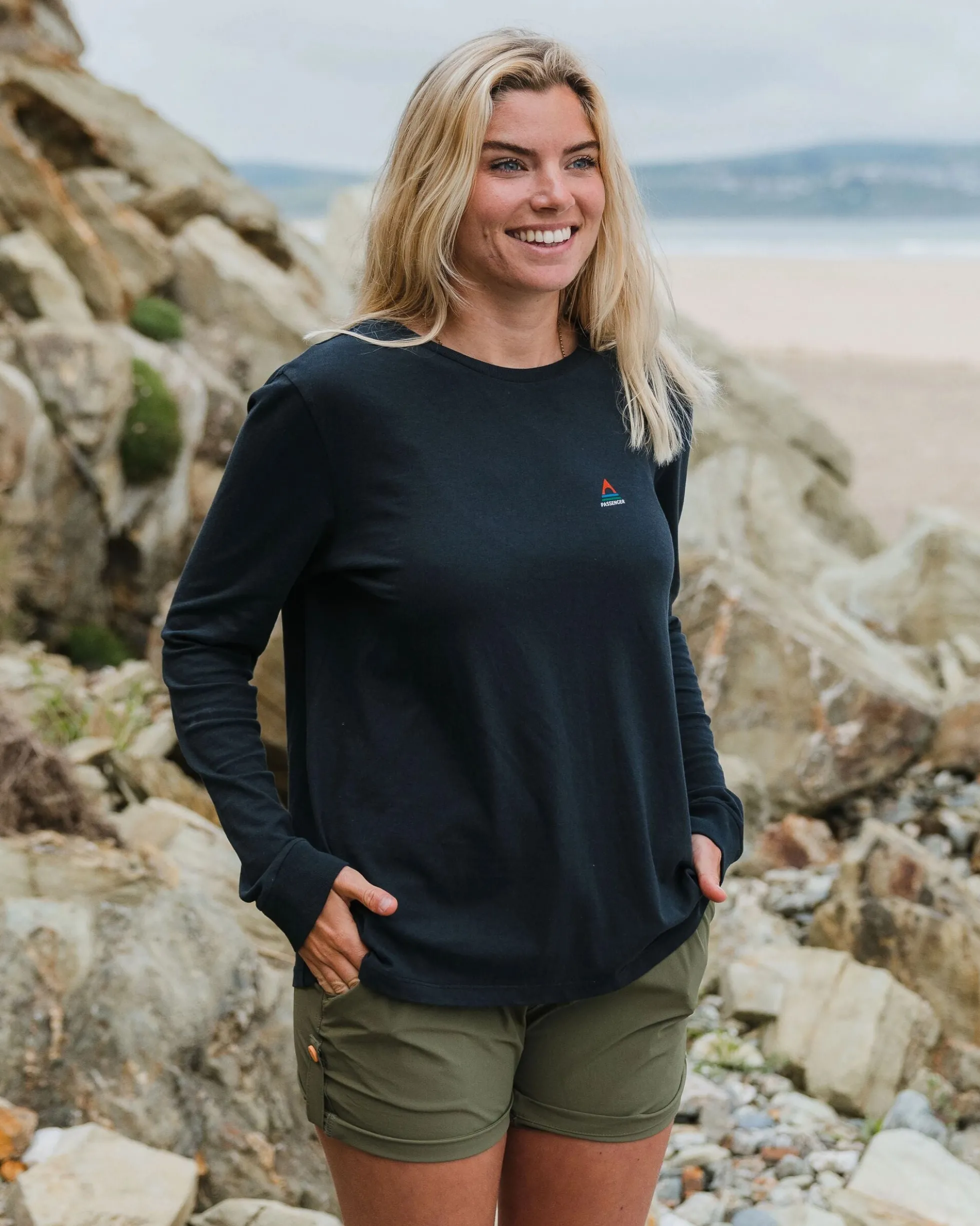 Damen Classic Langarmshirt