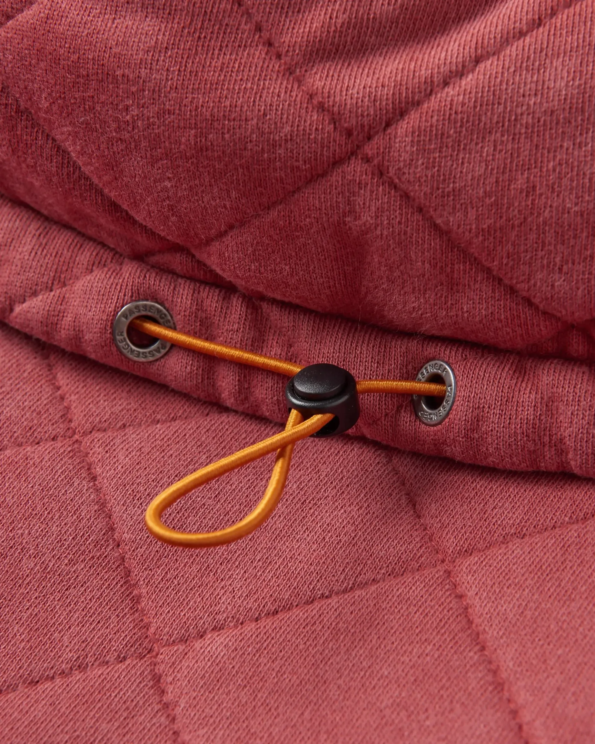 Damen Clementine Gestepptes Stehkragen-Top