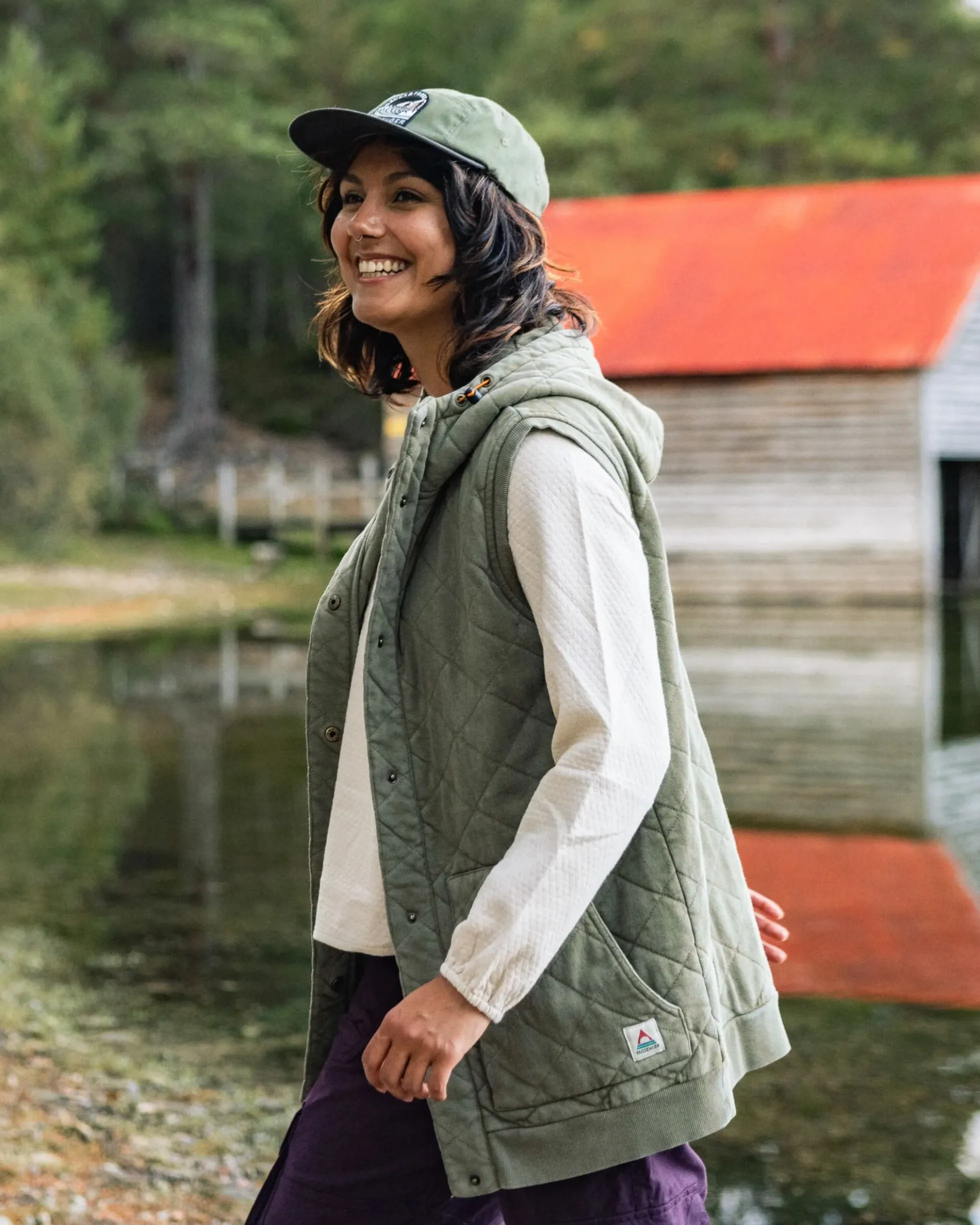 Damen Clementine Gesteppte Weste