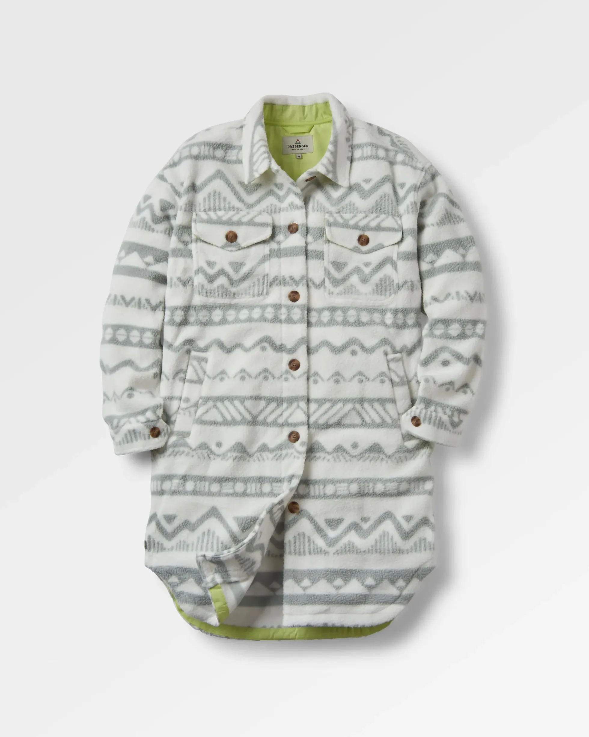 Damen Cloudy Sherpa-Fleece-Hemd