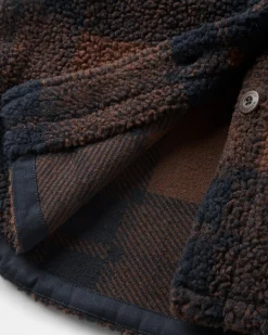 Damen Cloudy Sherpa Fleece Hemd