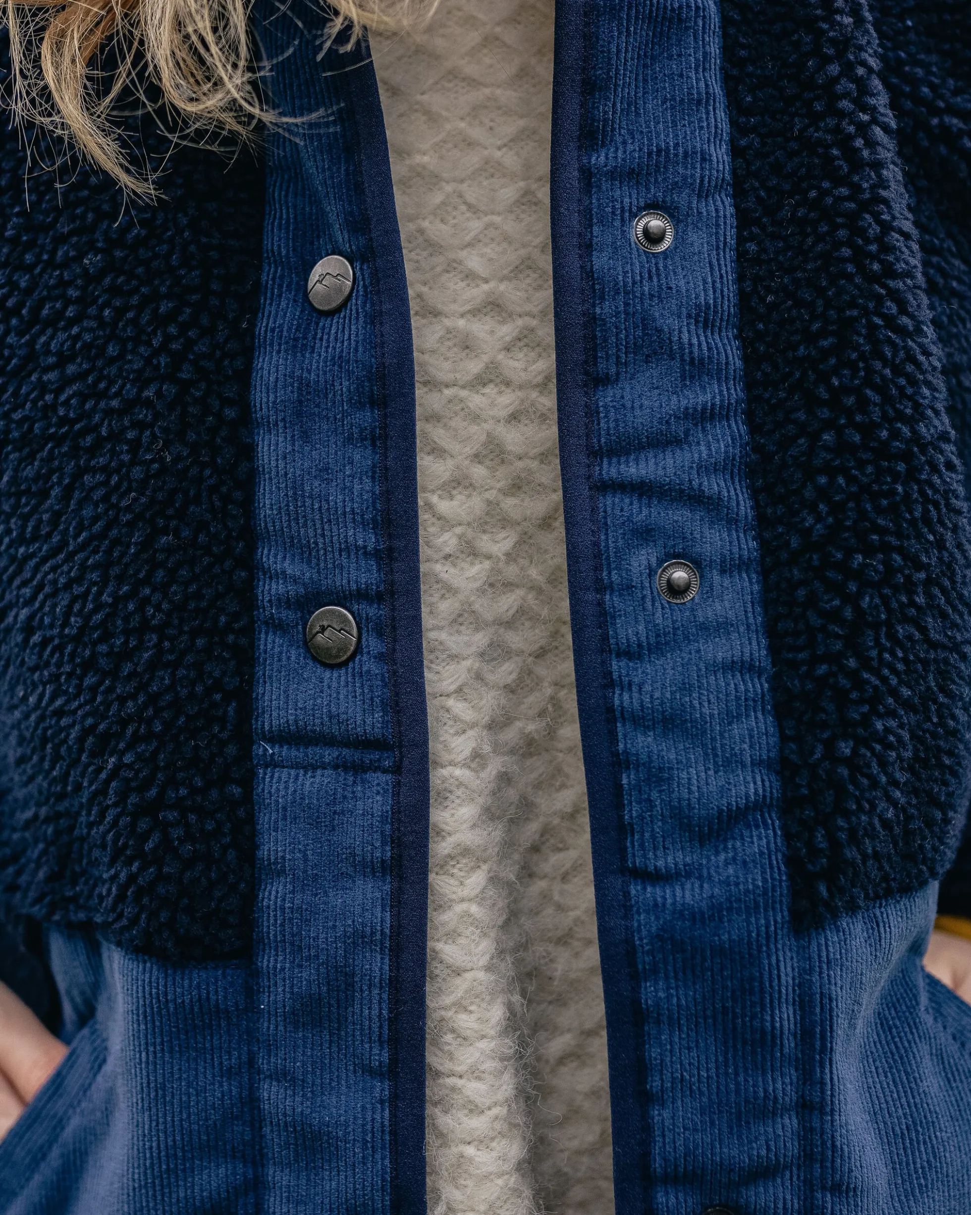 Damen Clover Sherpa Fleece