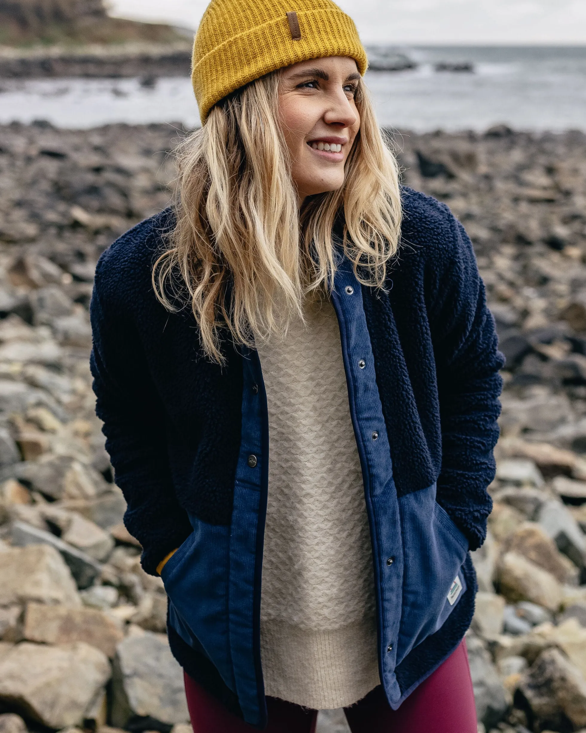 Damen Clover Sherpa Fleece
