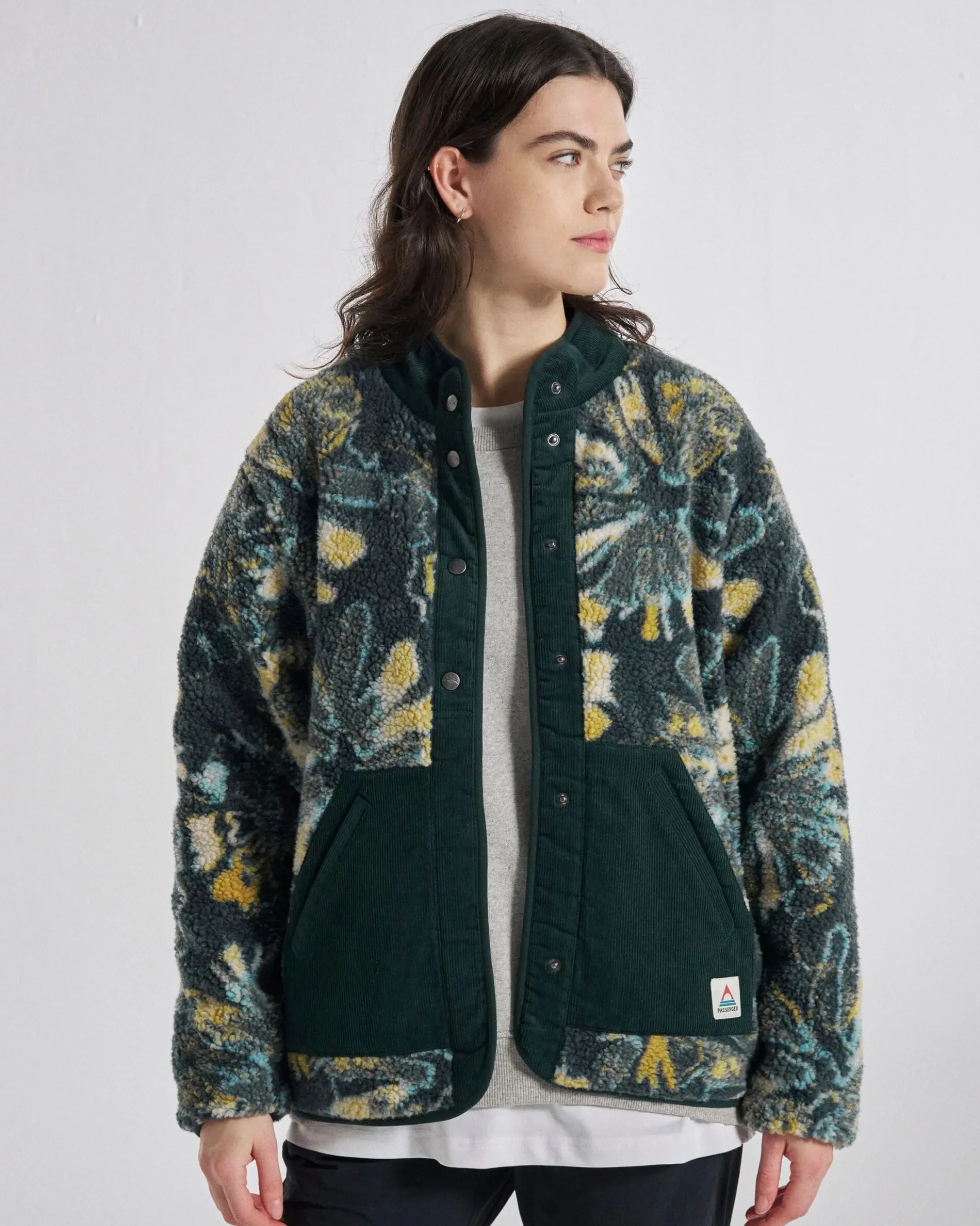 Damen Clover Sherpa-Fleece