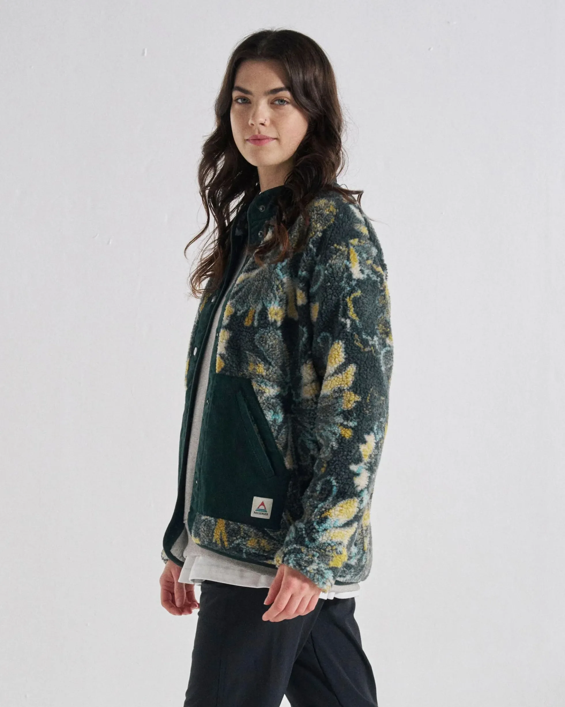 Damen Clover Sherpa-Fleece