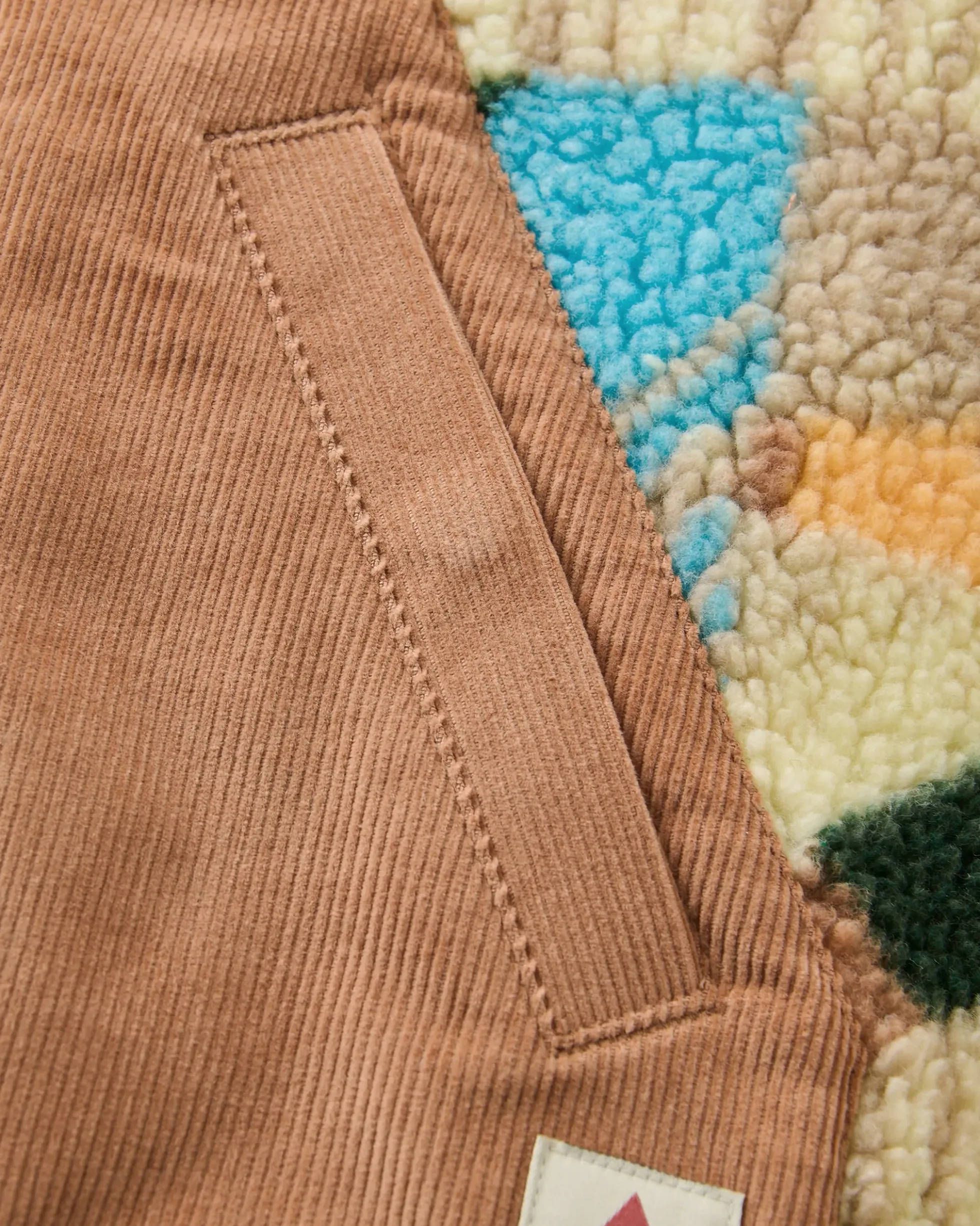 Damen Clover Sherpa Fleece