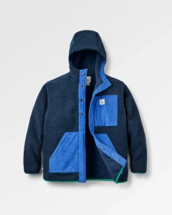 Damen Clover Sherpa Fleece mit Kapuze