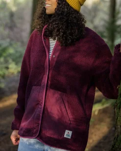 Damen Clover Tieflor-Sherpa-Fleece