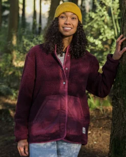 Damen Clover Tieflor-Sherpa-Fleece