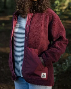 Damen Clover Tieflor-Sherpa-Fleece