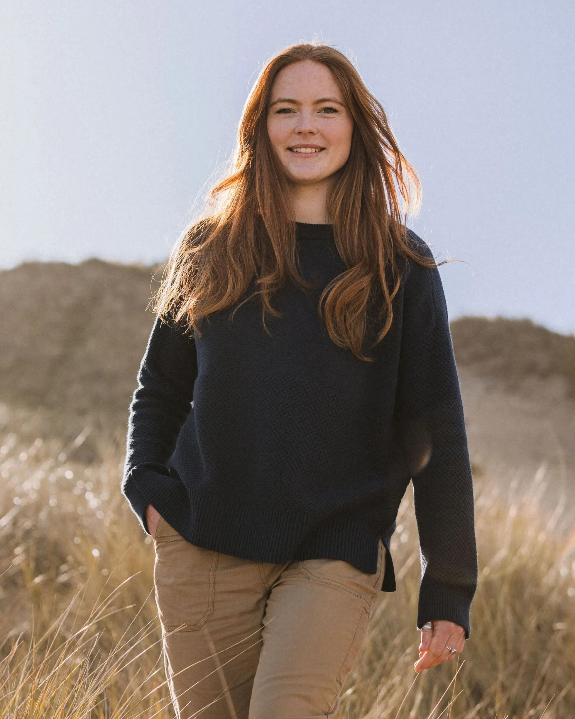 Damen Cove 2.0 Bio-Baumwoll Strickpullover