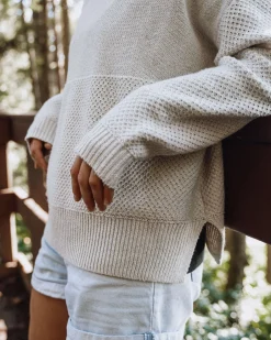 Damen Cove Gestrickter Pullover