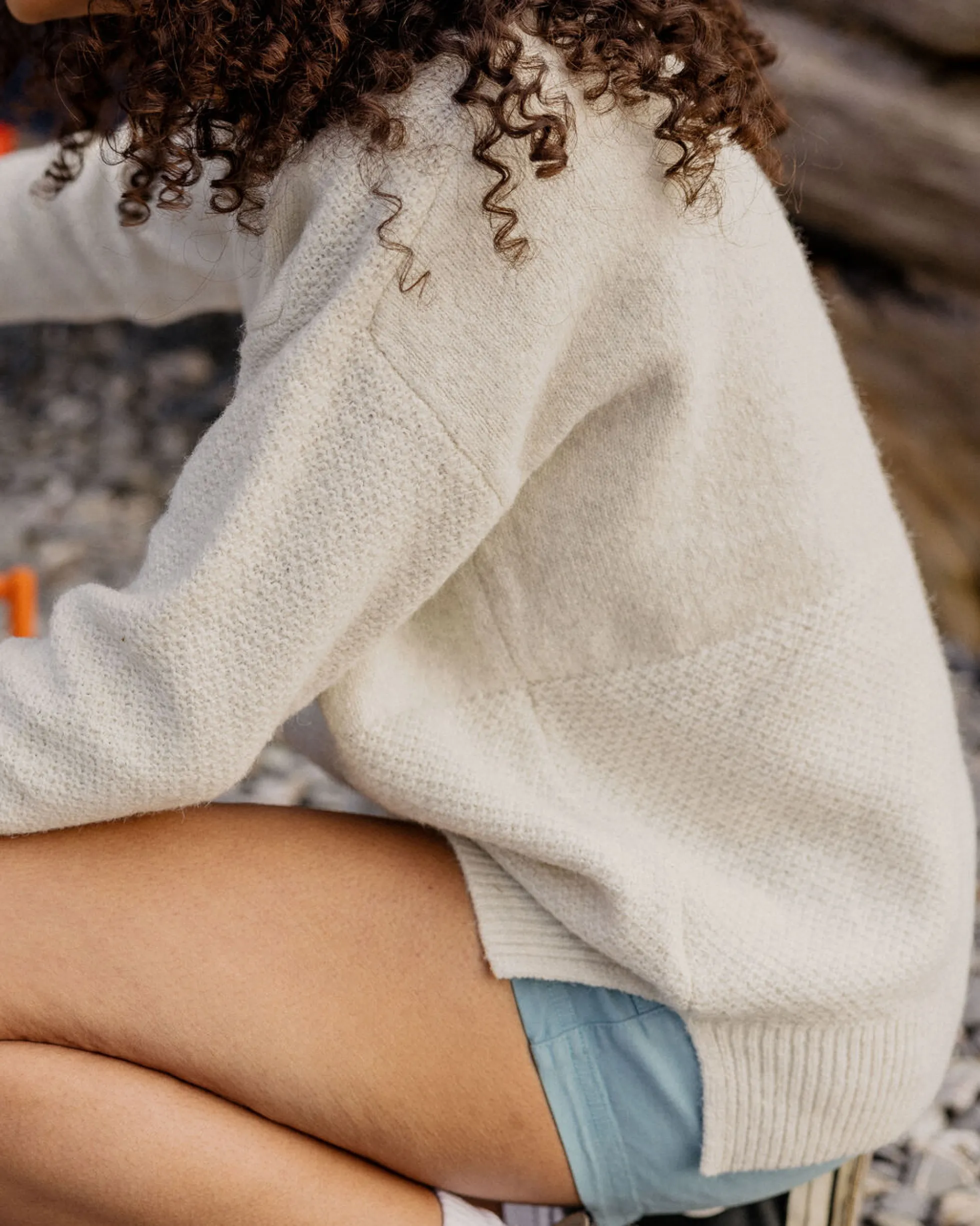 Damen Cove Gestrickter Pullover
