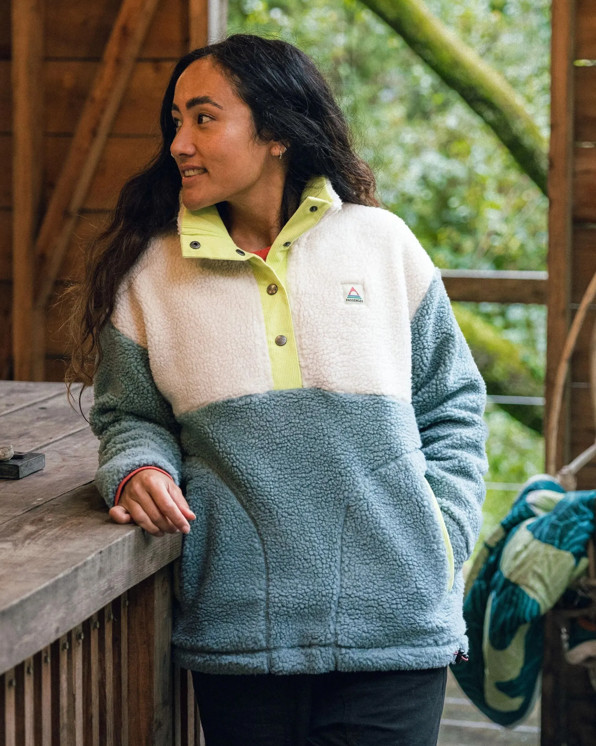 Damen Create Deep-Pile Sherpa-Fleece