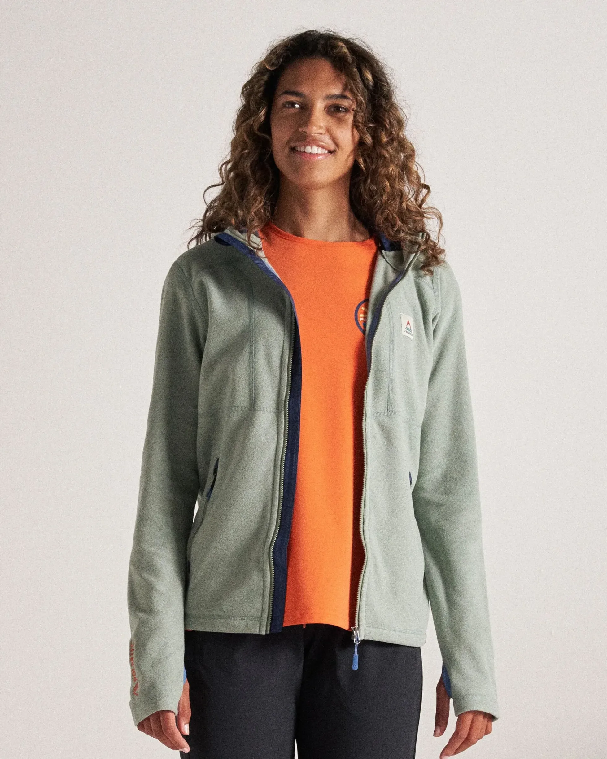 Damen Crest Polartec® Fleece-Hoodie