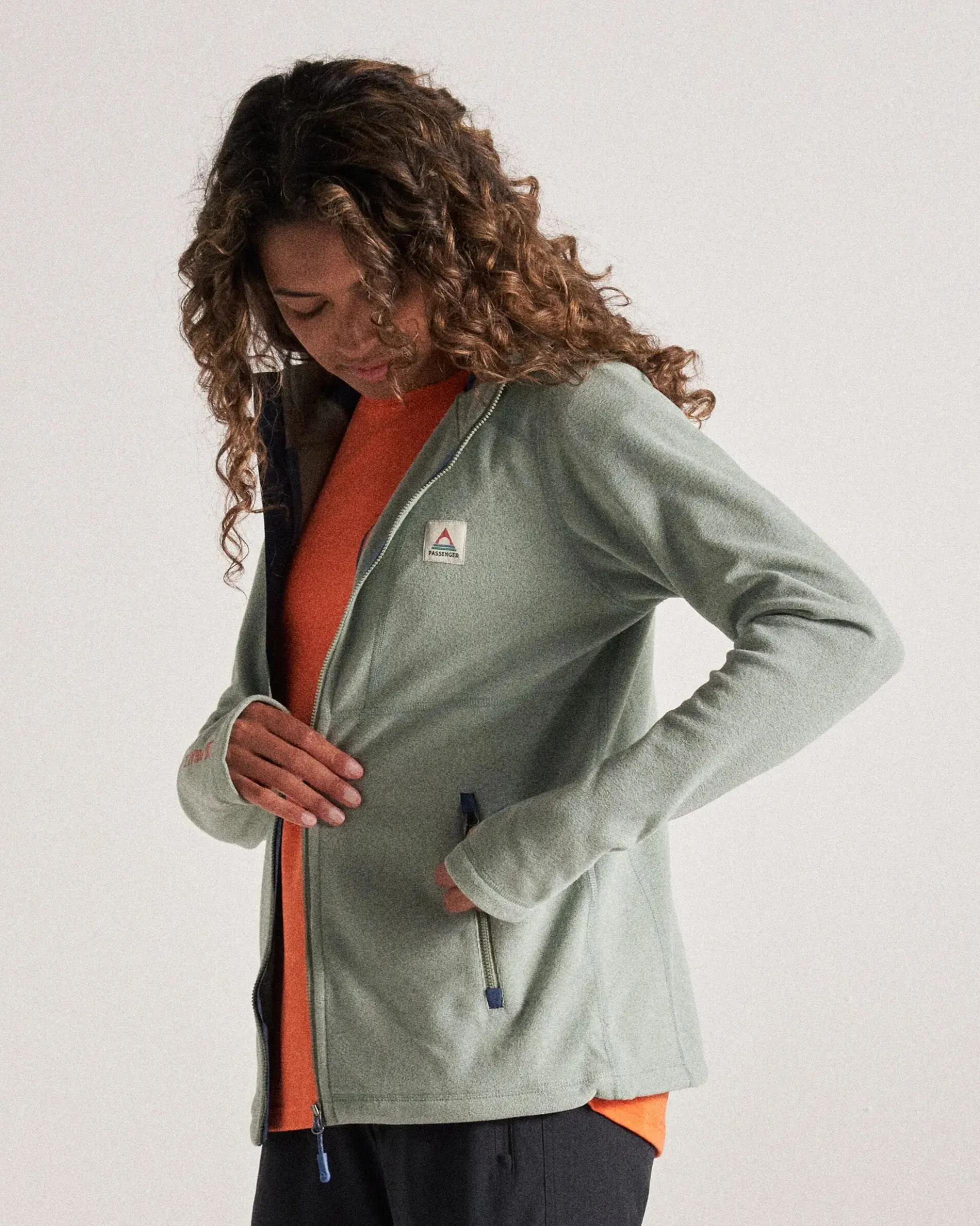 Damen Crest Polartec® Fleece-Hoodie