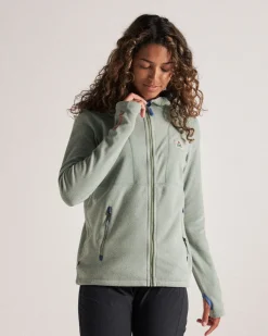 Damen Crest Polartec® Fleece-Hoodie