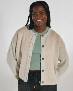 Damen Dawner Gestrickter Cardigan